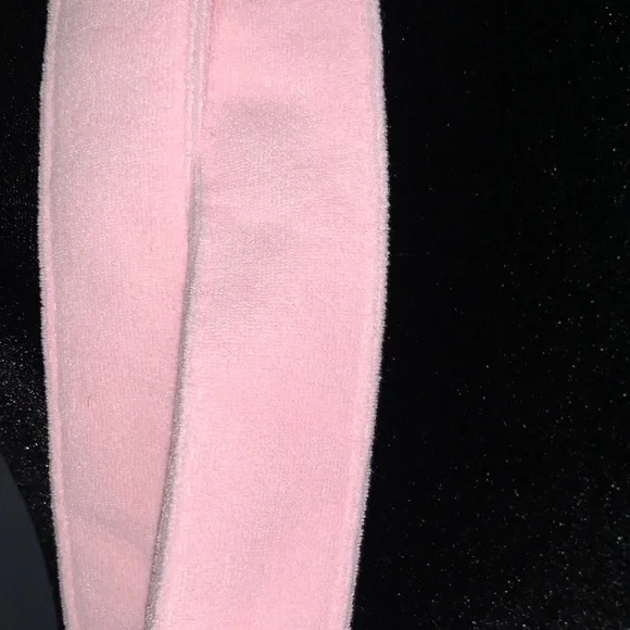 🔥🔥🆕- Juicy Couture Light Pink Bow-Patterned Beach Tote with Bathing Suit Bag - Picture 8 of 15